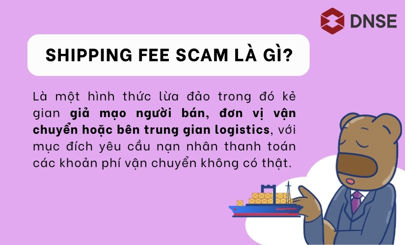 Hình thức Shipping Fee Scam là gì?