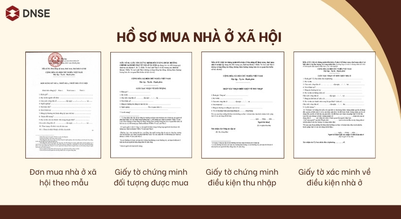 Hồ sơ mua NOXH gồm 4 loại giấy tờ 