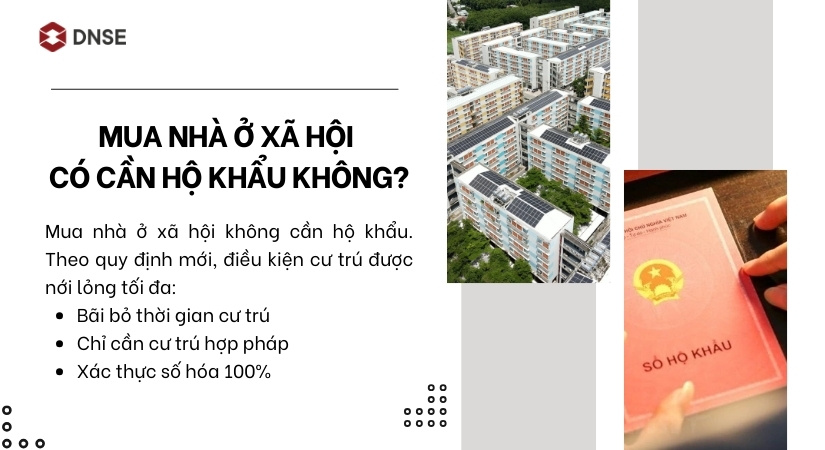 Mua nhà ở xã hội có cần hộ khẩu không?