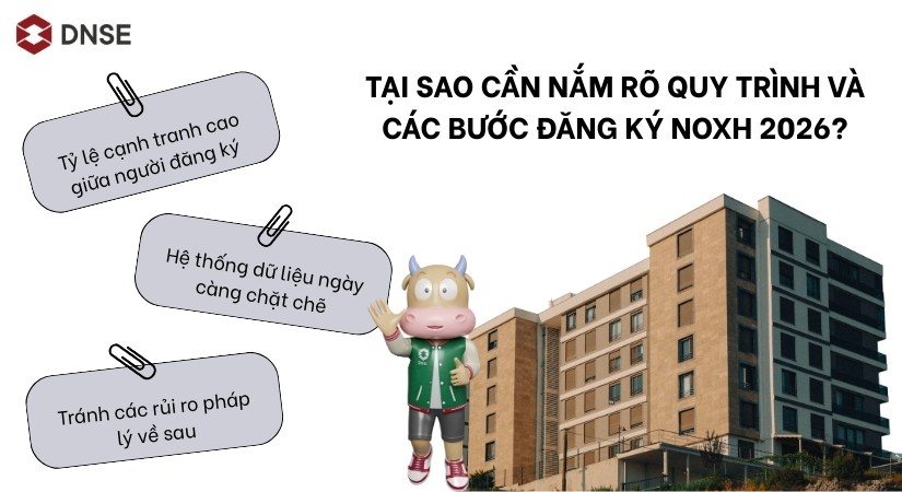 Tại sao cần nắm rõ quy trình và các bước đăng ký NOXH 2026?