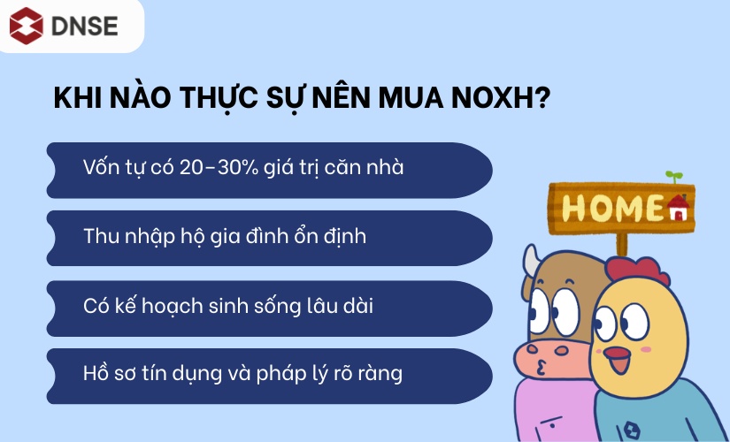Khi nào nên mua NOXH?
