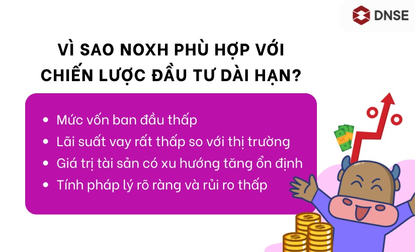 Vì sao NOXH phù hợp với chiến lược đầu tư dài hạn?