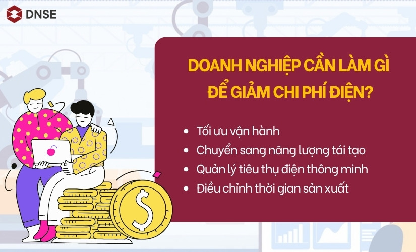 Giải pháp giảm chi phí điện cho doanh nghiệp 