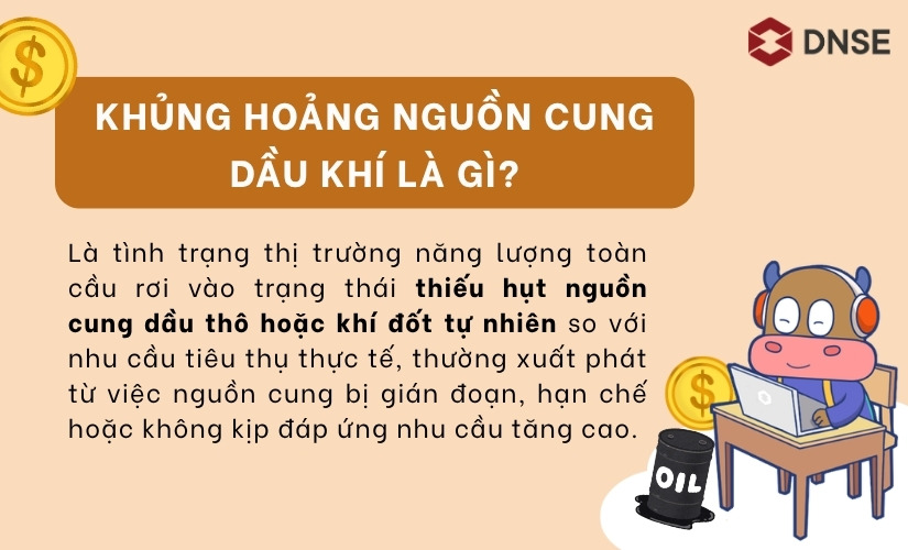 Khủng hoảng nguồn cung dầu khí là gì?