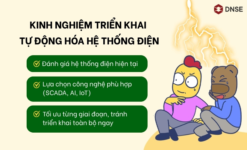 Kinh nghiệm tự động hóa hệ thống điện