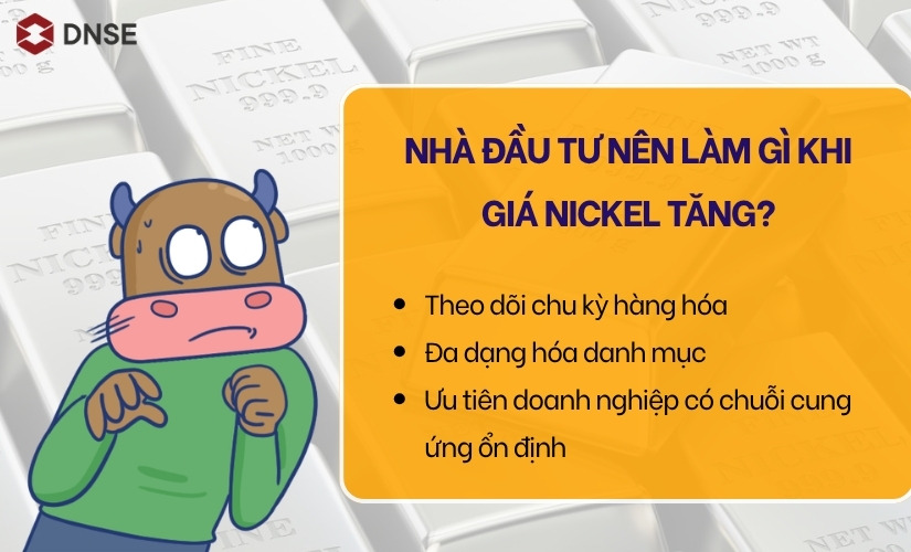 Nhà đầu tư nên làm gì khi giá nickel tăng?