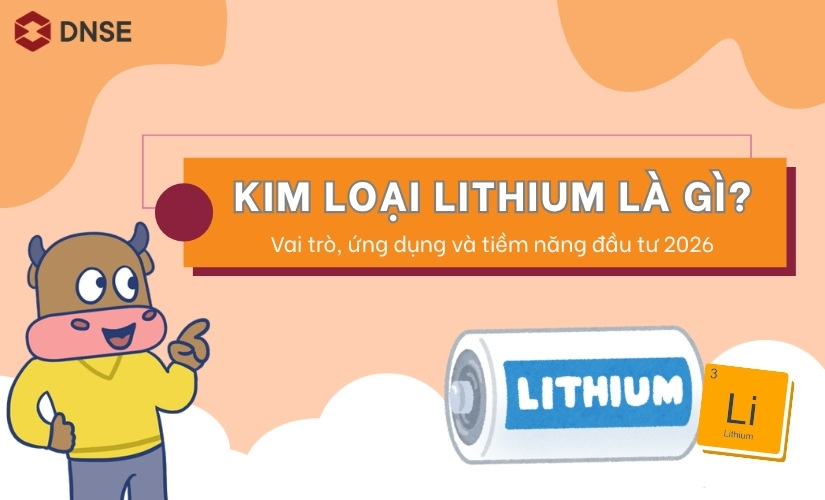 Kim loại lithium là gì? Vai trò, ứng dụng và tiềm năng đầu tư 2026