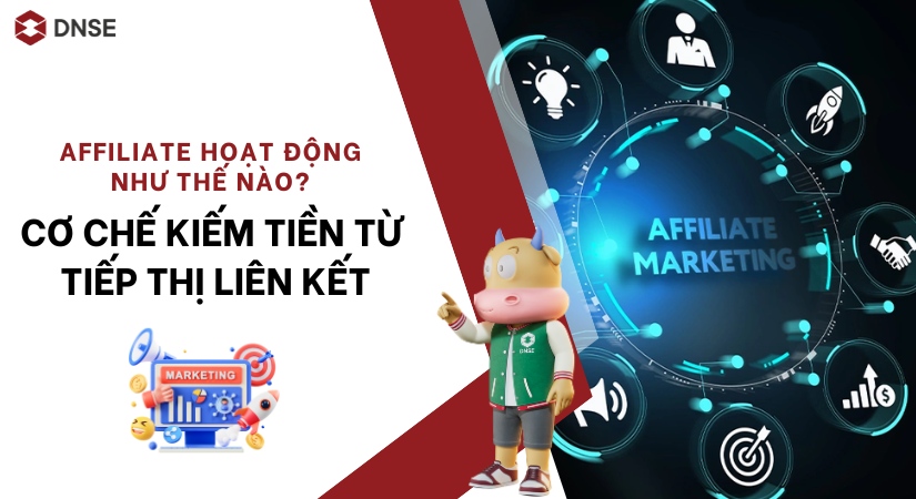 Affiliate hoạt động như thế nào? Cơ chế kiếm tiền từ tiếp thị liên kết từ A đến Z