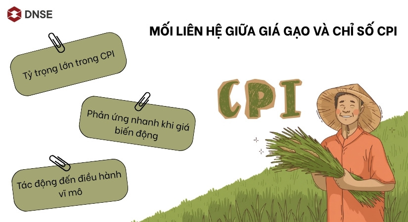 Mối liên hệ giữa giá gạo và chỉ số CPI