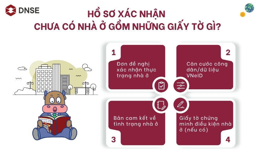 Hồ sơ xác nhận chưa có nhà ở gồm những giấy tờ gì?