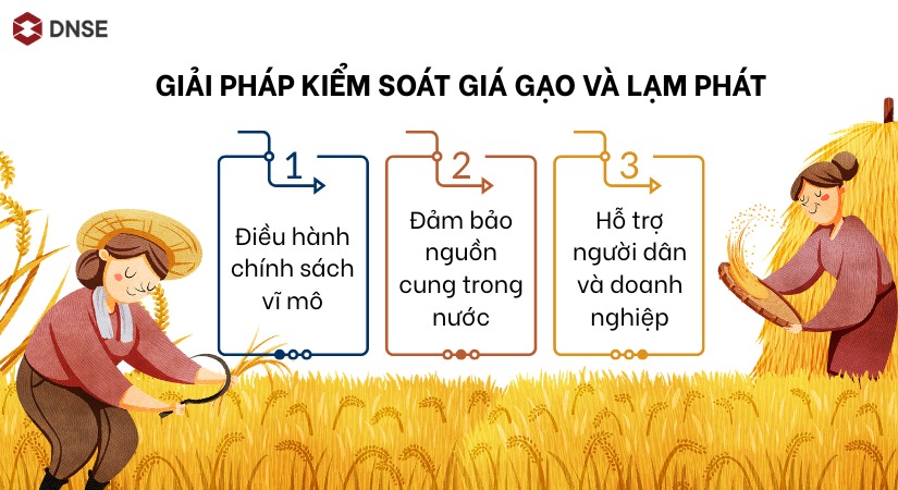 Giải pháp kiểm soát giá gạo và lạm phát