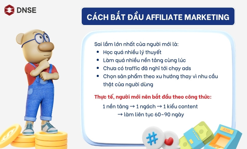 Cách bắt đầu Affiliate Marketing cho người mới