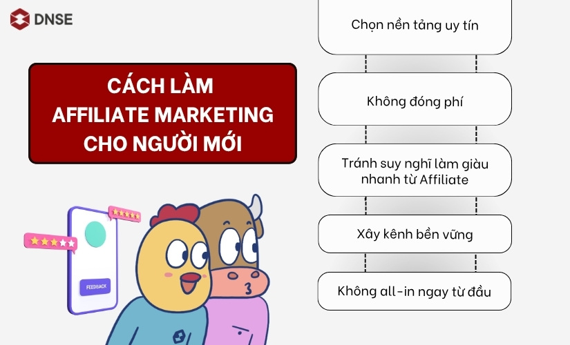 Cách làm Affiliate Marketing cho người mới