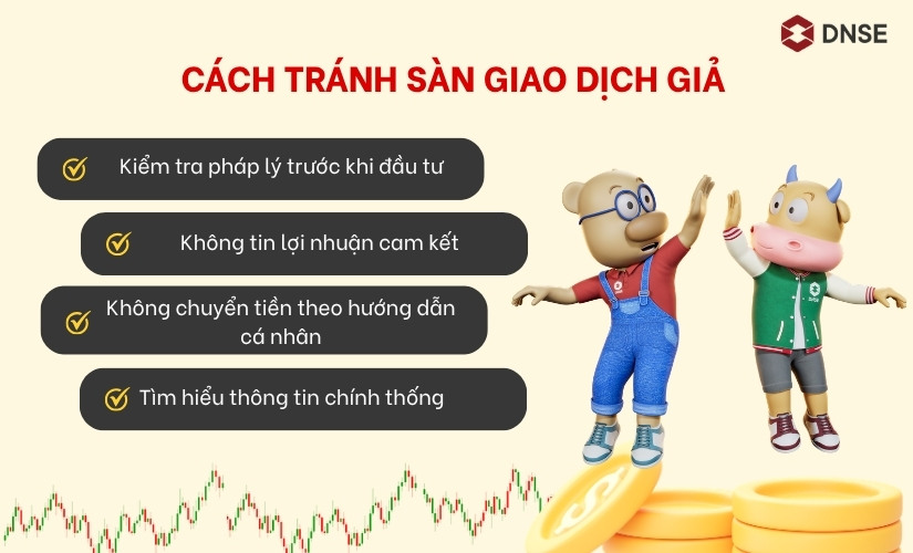 Cách phòng tránh sàn giao dịch giả
