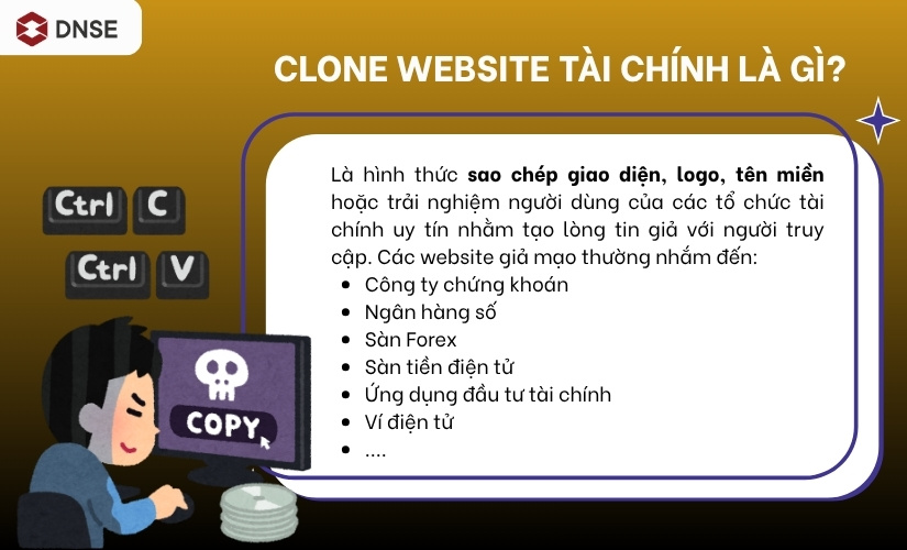 Clone website tài chính là gì?