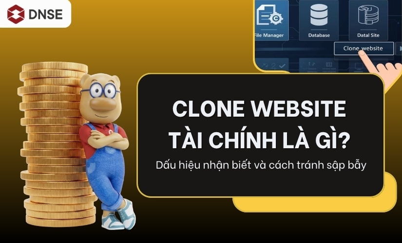 Clone website tài chính là gì? Dấu hiệu nhận biết và phòng tránh bẫy lừa đảo