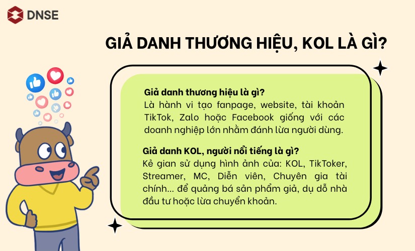 Giả danh thương hiệu, KOL là gì?
