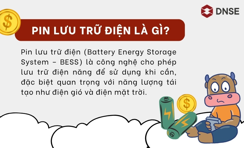 Pin lưu trữ điện là gì?