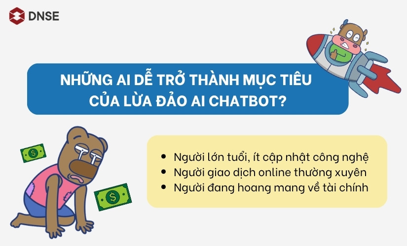 Lừa đảo AI chatbot nhắm vào ai?