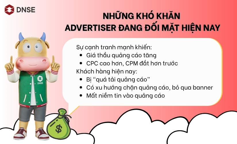Những khó khăn advertiser đang đối mặt hiện nay