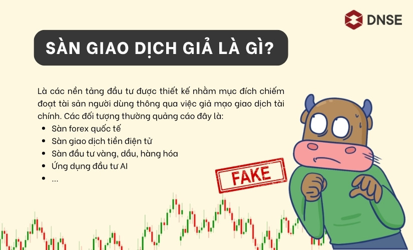 Sàn giao dịch giả là gì?