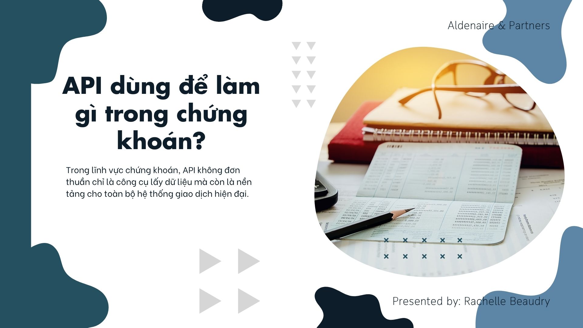 API dùng để làm gì trong chứng khoán?