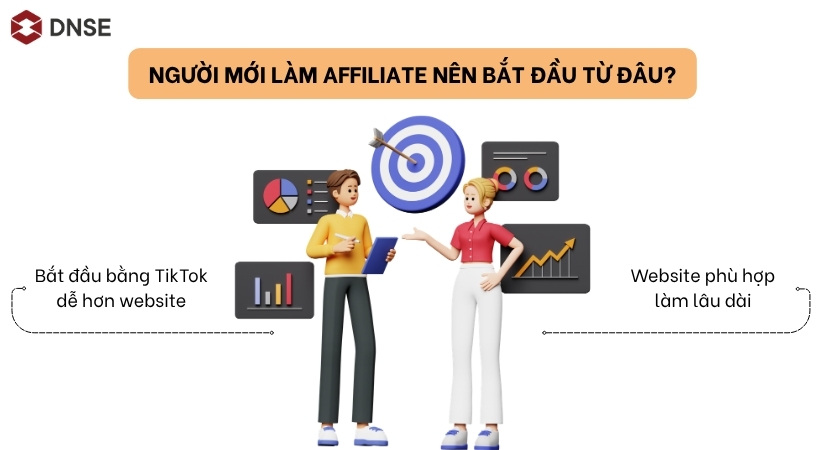 Người mới làm Affiliate nên bắt đầu từ đâu?