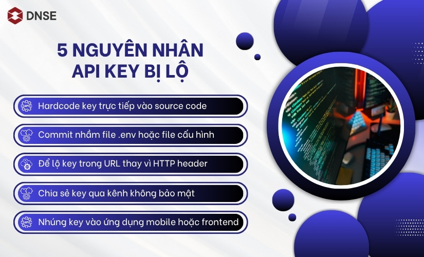 API key bị lộ từ đâu? 5 nguyên nhân phổ biến nhất