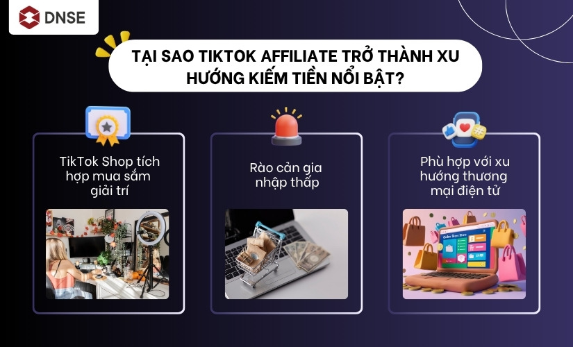 Tại sao TikTok Affiliate trở thành xu hướng kiếm tiền nổi bật?