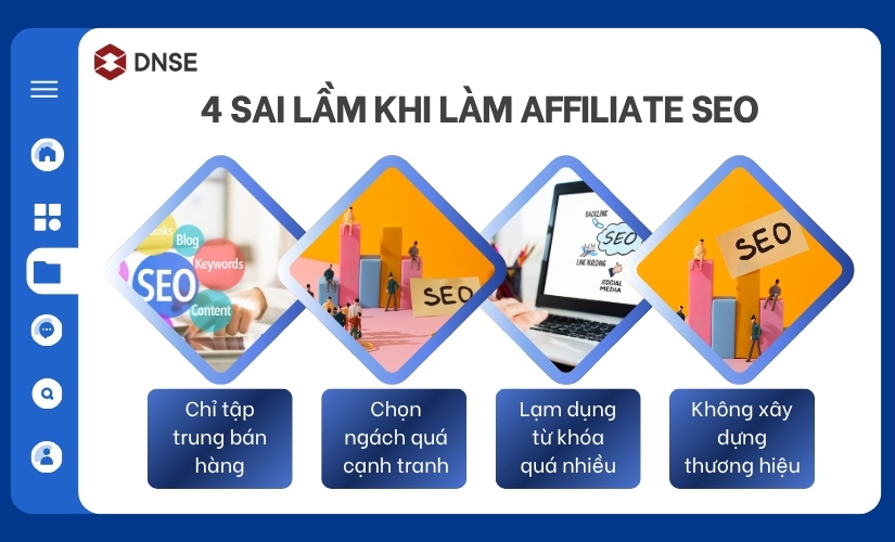 4 Sai lầm thường gặp khi làm Affiliate SEO
