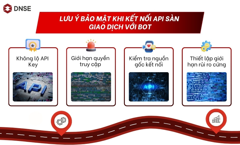 Những lưu ý bảo mật khi kết nối API sàn giao dịch với bot