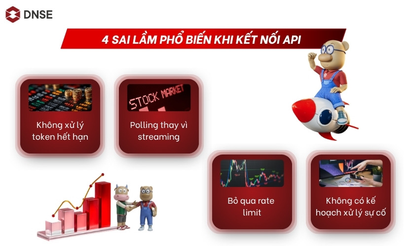 4 sai lầm phổ biến khi kết nối API sàn giao dịch với bot