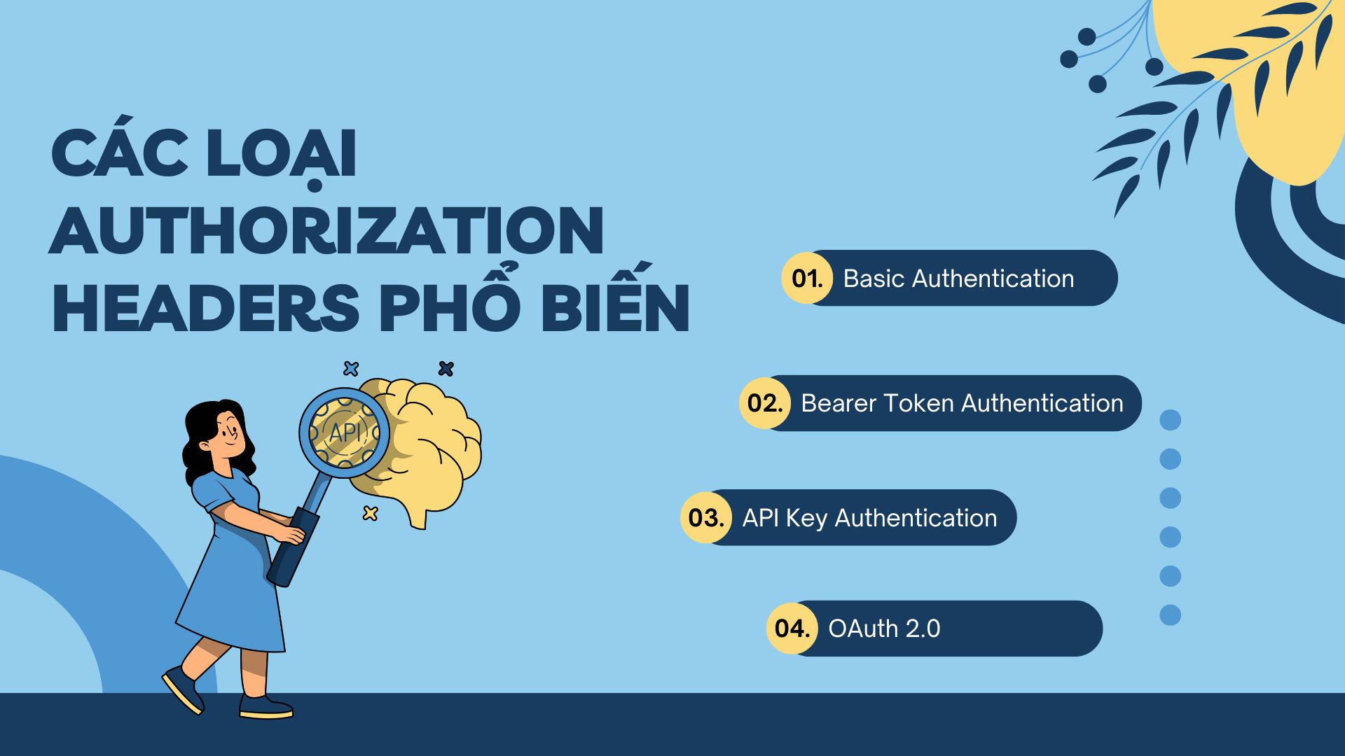 Các loại Authorization Headers phổ biến