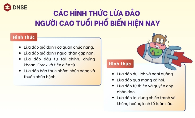 Các hình thức lừa đảo người cao tuổi phổ biến hiện nay