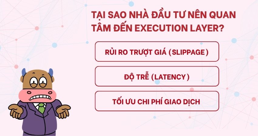 Có 3 lý do cốt lõi lý giải tại sao nhà đầu tư nên quan tâm đến Execution Layer.