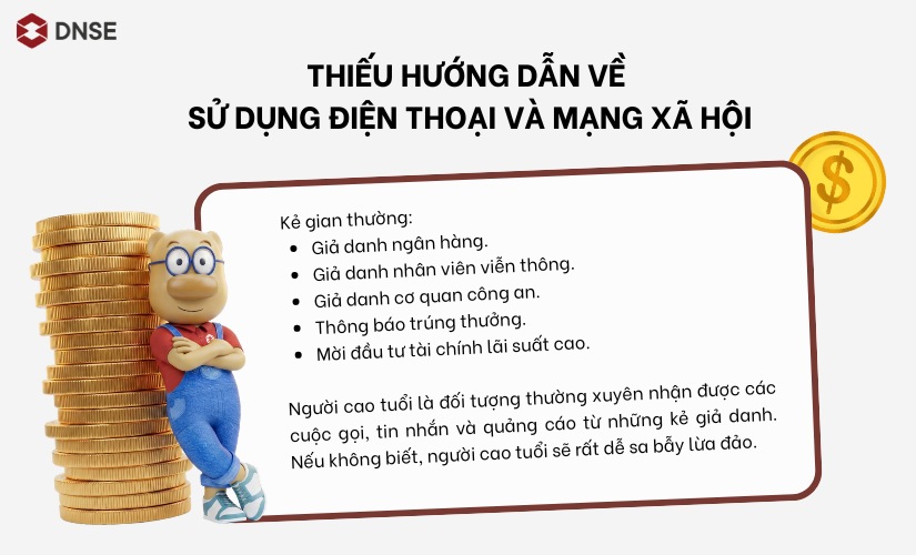 Thiếu hướng dẫn về sử dụng điện thoại và mạng xã hội