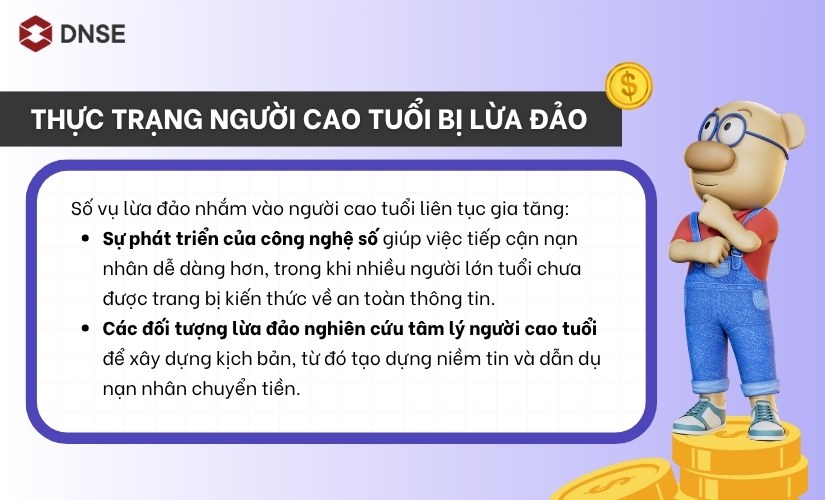 Thực trạng người cao tuổi bị lừa đảo