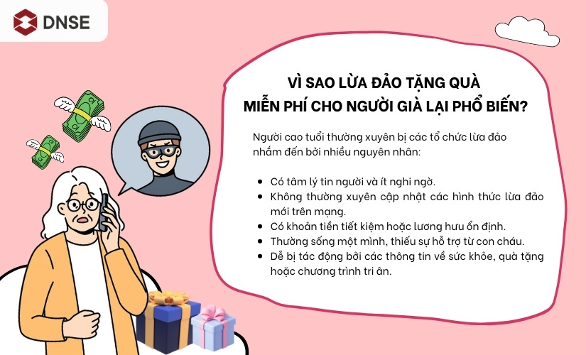 Vì sao lừa đảo tặng quà miễn phí cho người già lại phổ biến?