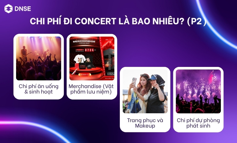 Chi phí đi concert là bao nhiêu? (P2)