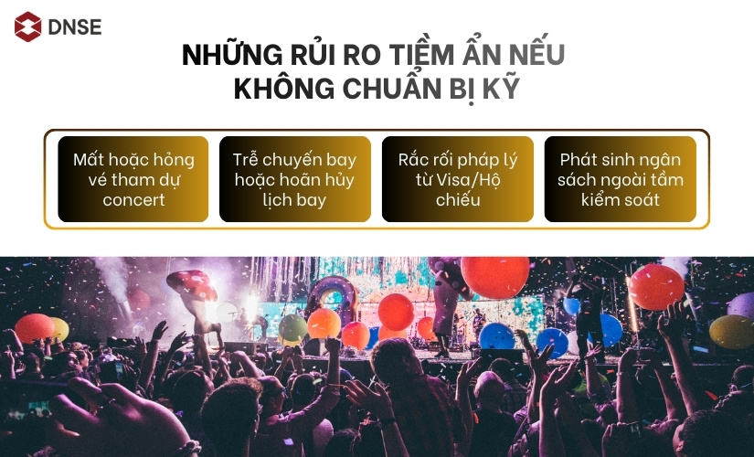 Những rủi ro tiềm ẩn nếu không chuẩn bị kỹ