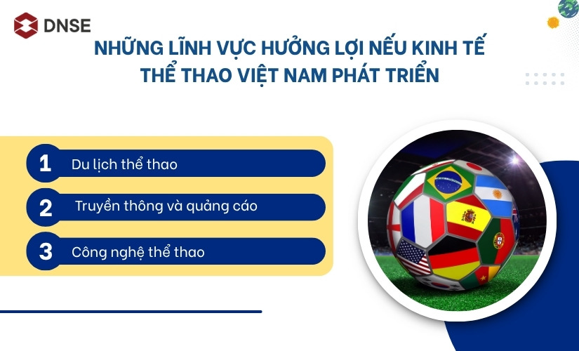 Những lĩnh vực hưởng lợi nếu kinh tế thể thao Việt Nam phát triển