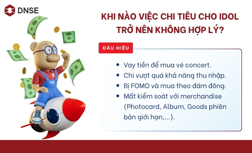 Khi nào việc chi tiêu cho idol trở nên không hợp lý?