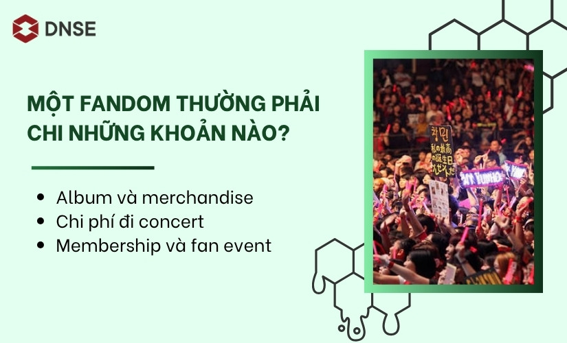 Một fandom phải chi những khoản nào?