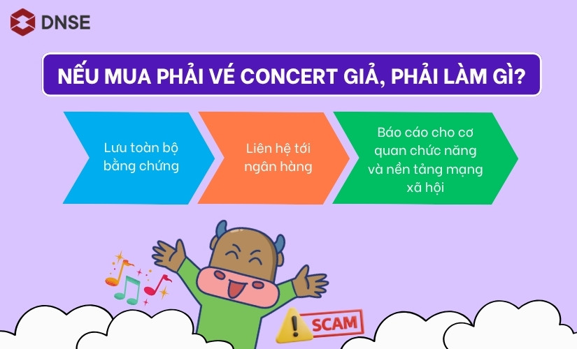 Phải làm gì nếu mua phải vé concert giả?