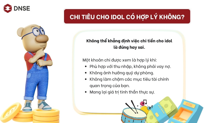 Chi tiêu cho idol có hợp lý không?