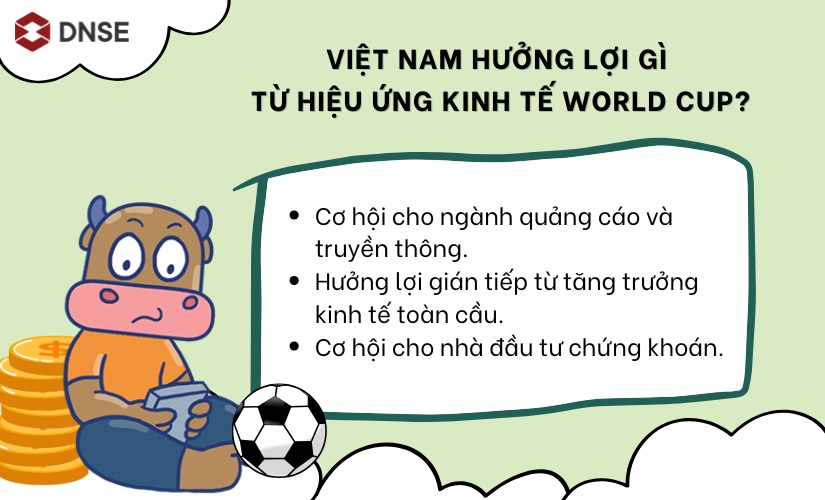 Việt Nam hưởng lợi gì từ hiệu ứng kinh tế World Cup?