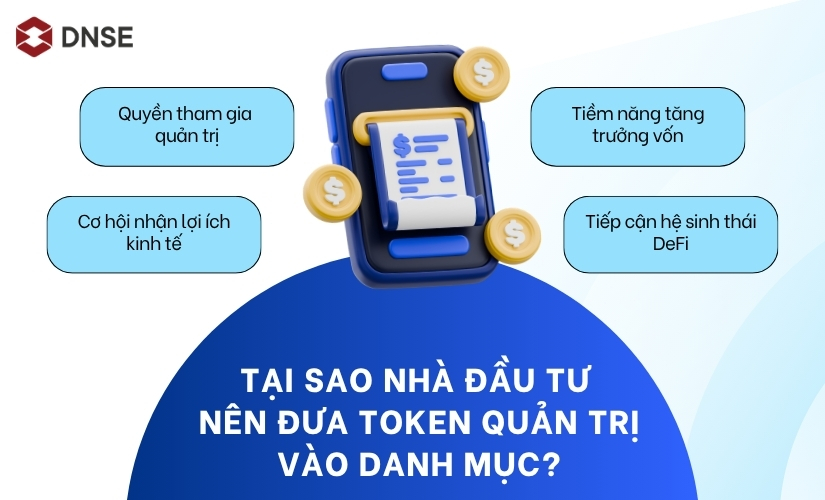 Tại sao nhà đầu tư nên đưa token quản trị vào danh mục?