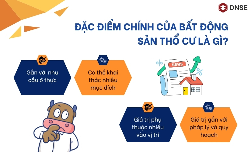 Đặc điểm chính của bất động sản thổ cư là gì?